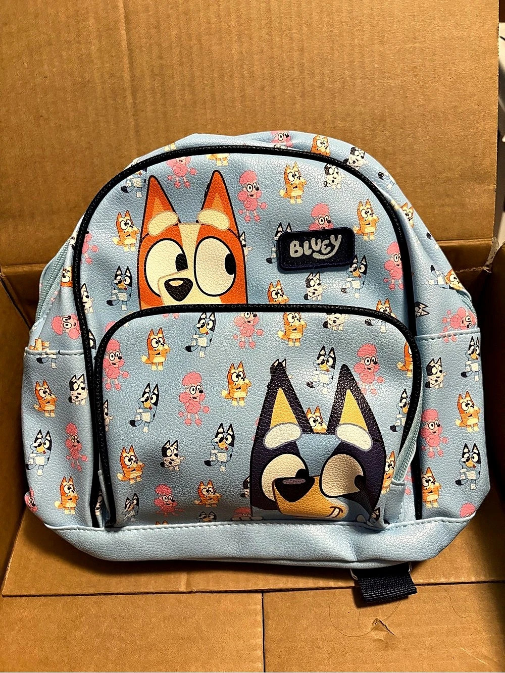 Fast Forward Ludo Studio Bluey AOP 10" Mini Backpack Bluey AOP 10" Mini Backpack